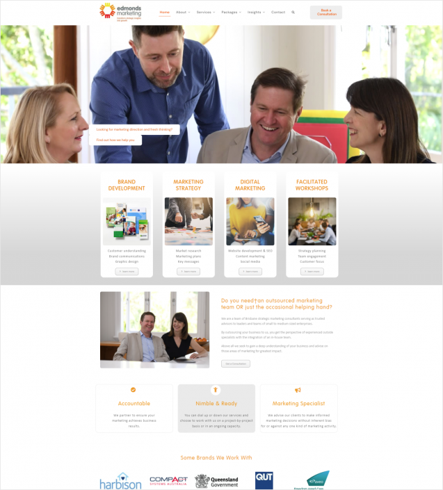 Website design in Brisbane